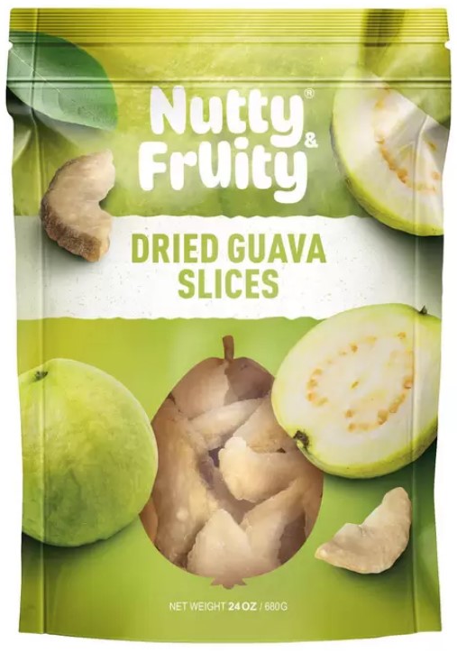 Nutty and Fruity Dried Guava Slices, 680g